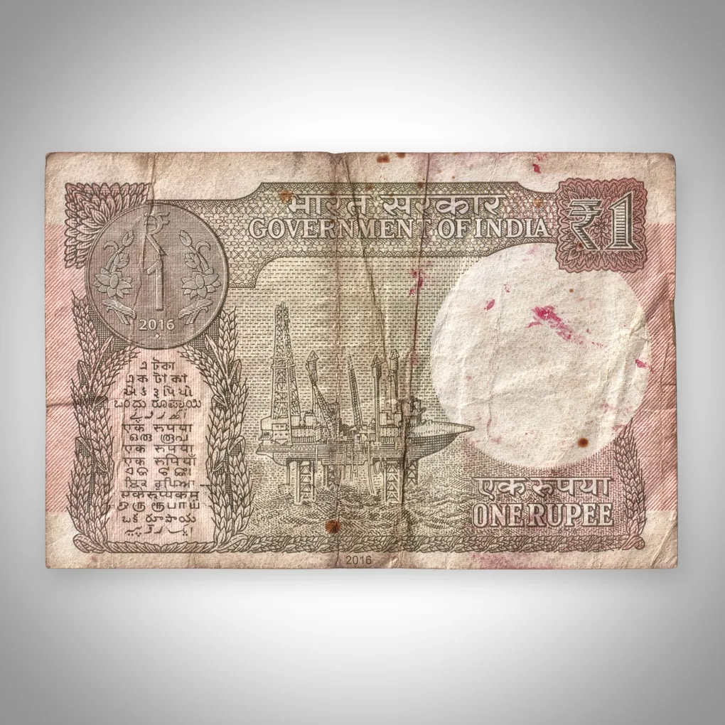 Rare 1 Rupee 2016 Ratan P Watal Signature Government of India Republic India Note # A581