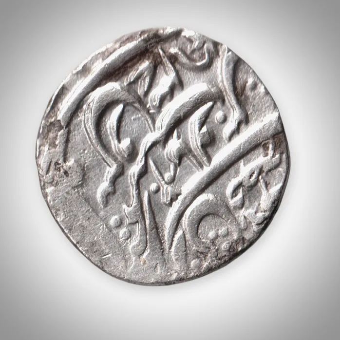 Rare Mughal Empire Silver Rupee | Shah Alam II (1760-1806 AD) | Arkat Mint (Arcot), Sharp Persian Script | Weight: ~11.5g - High Collectible Grade