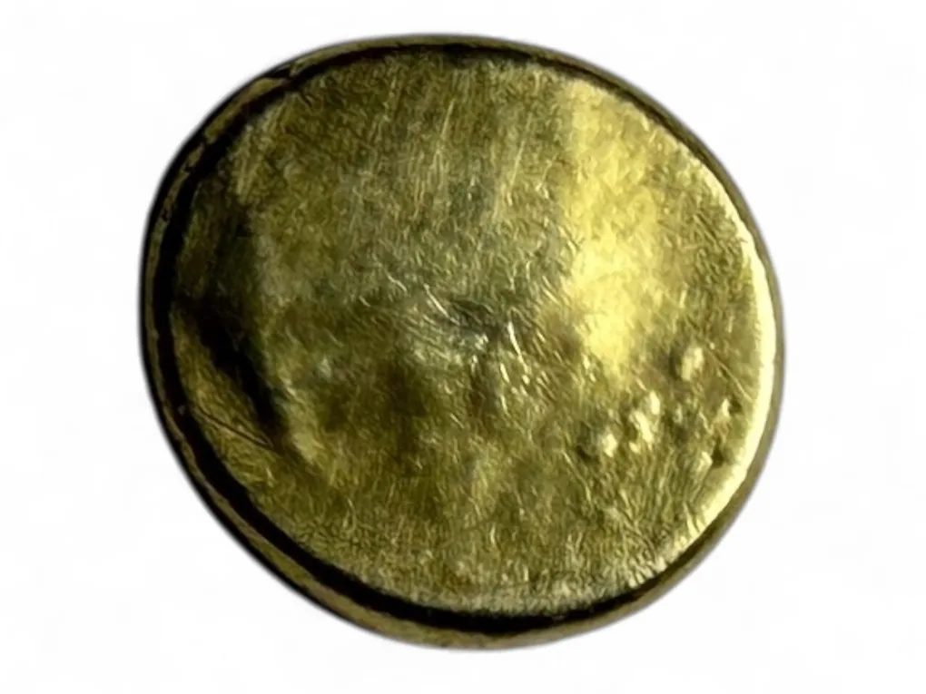 Gold Fanam South India Ganesh Motif Issue Very Unique and Rare Issue