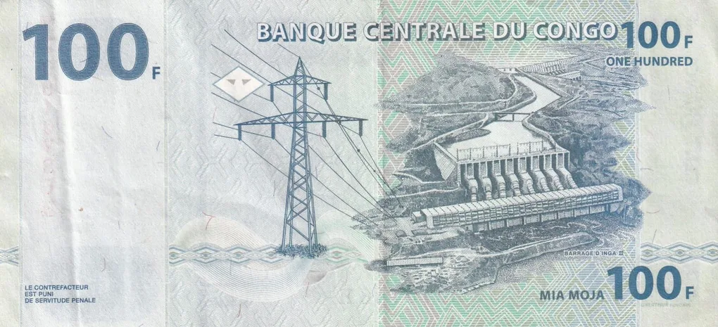 Congo 100 Francs Rare Note With Ending 786 Fancy Number