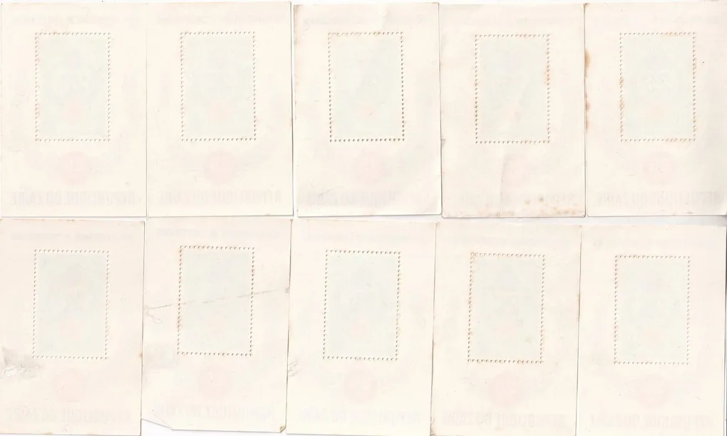 Zaira Stamps Rare (10 Pcs) Lott
