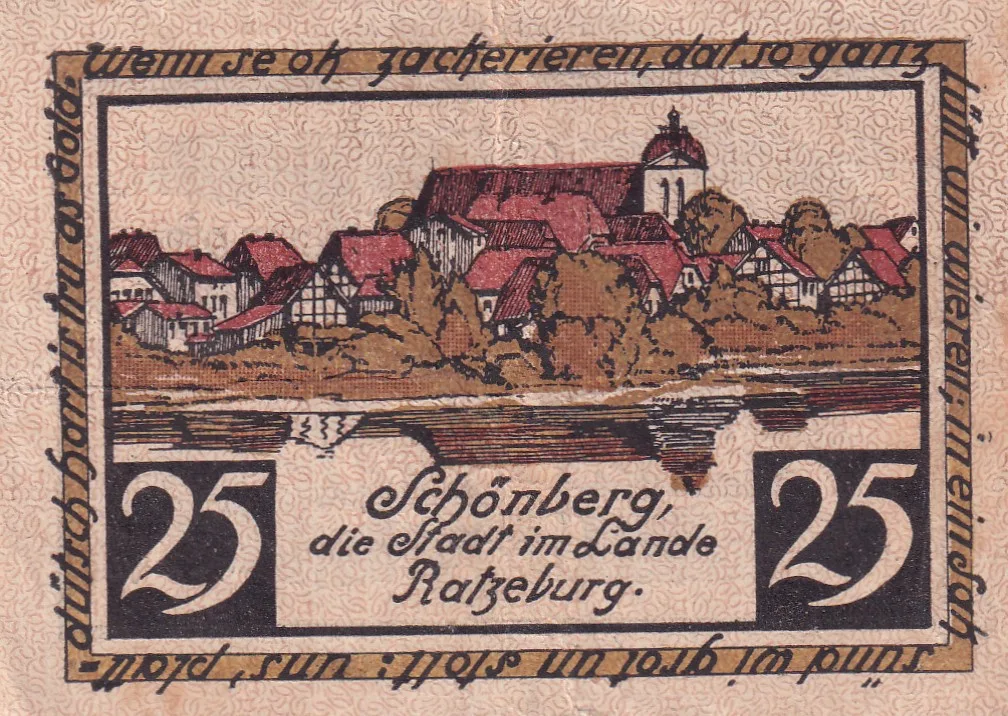 Germany, 25 Pfennigs( 1923) series Rare Note Lowest Price