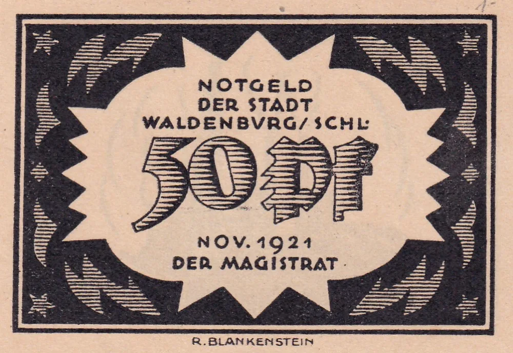 Germany, 50 Pfennigs (1921) series Rare Note Lowest Price