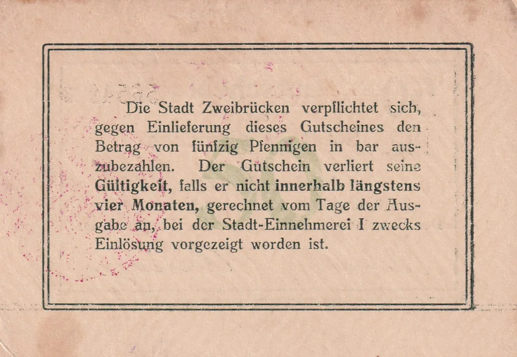 Germany, 50 Pfennigs (1917) series Rare Note Lowest Price