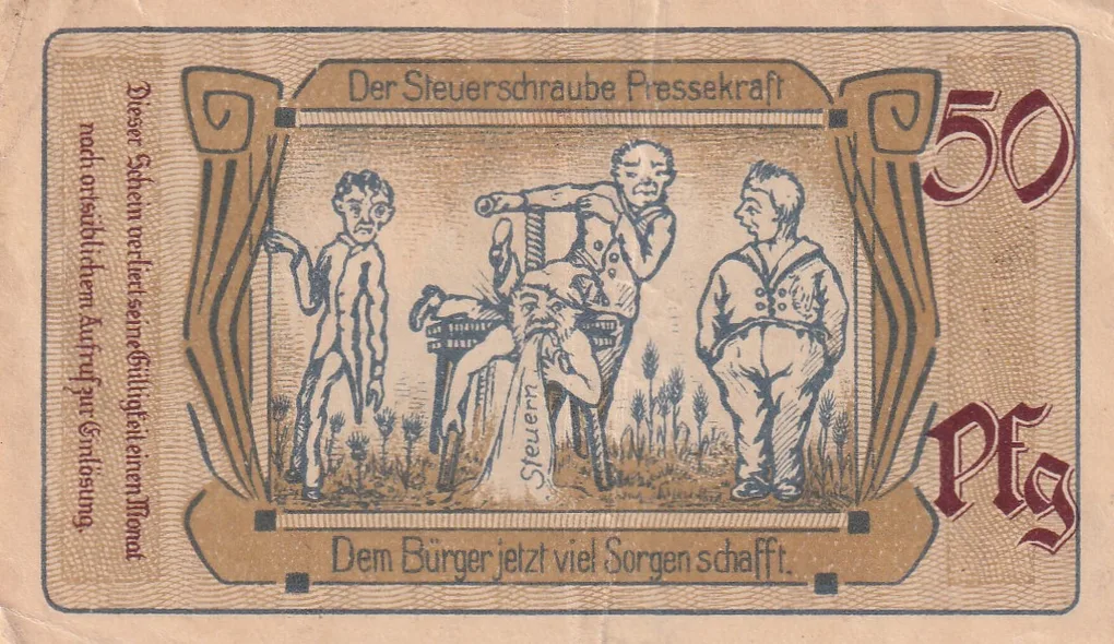 Germany, 50 Pfennigs (1921) series Rare Note Lowest Price
