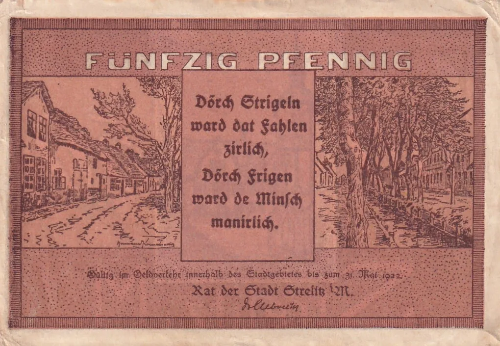 Germany, 50 Pfennigs (1922) series Rare Note Lowest Price