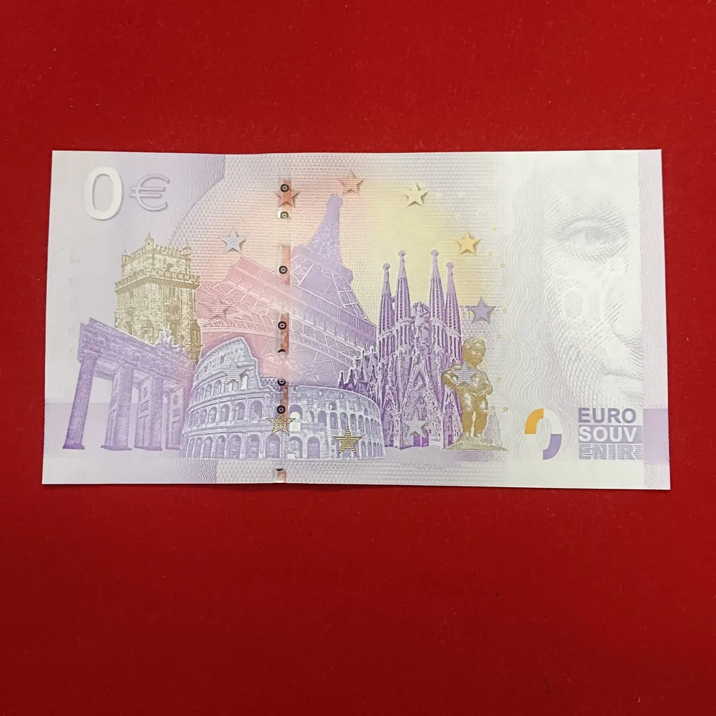 Rare Rare 0 Euro Souvenir Banknote from Italy issued in 2022 to commemorate the 150th anniversary of the Alpini (the mountain infantry corps of the Italian Army)