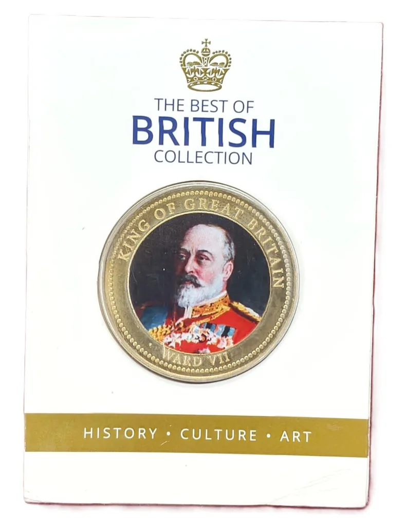 The Best of British Collection "Edward VII" (Westminster Mint) Commemorative Coin Card