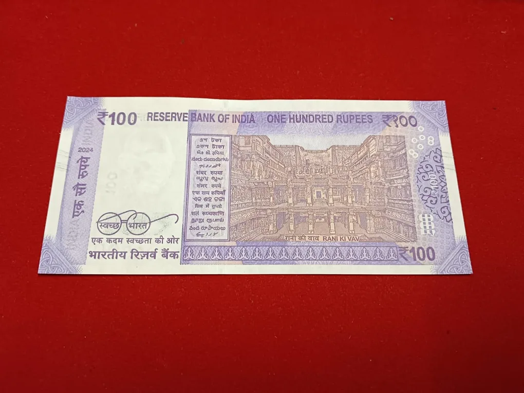 100 Rs Rare Fancy Number Note 200000 Gem Unc Condition Year 2024 Sku 26
