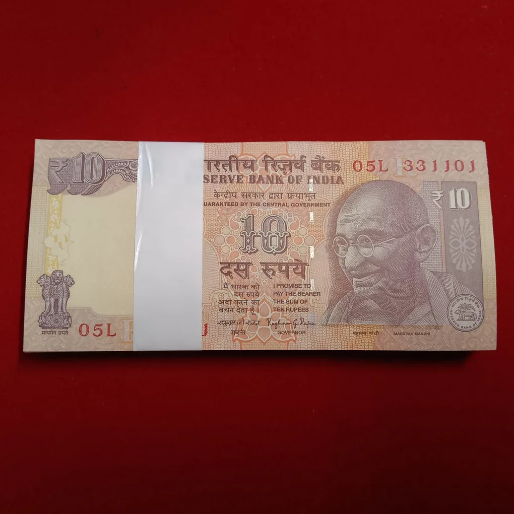Ten Rs Old Mahatama Gandhi Ji Full Serial Bundle Governor Raghuram Rajan Year 2013 Republic of India 331101