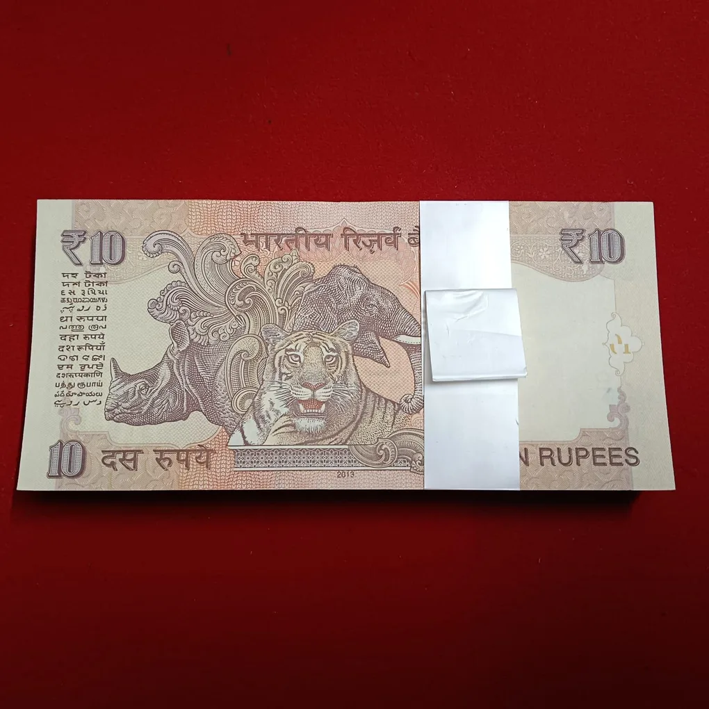 Ten Rs Old Mahatama Gandhi Ji Full Serial Bundle Governor Raghuram Rajan Year 2013 Republic of India 331101