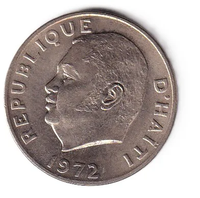 Haiti 50 Centimes 1972 FAO Gem Unc Commemorative Coin #J-43