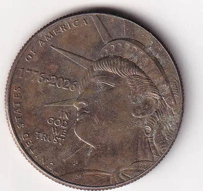 United States ½ Dollar Enduring Liberty (1776-2026) Rare Coin#R-19