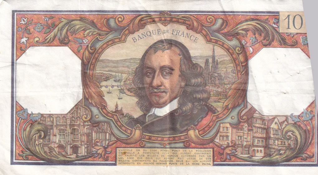 France 100 Francs Corneille Rare Note #B2