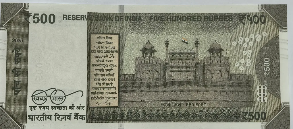 500 Rs Fancy Ending 786 Signed By Sanjay Malhotra Note UNC RARE