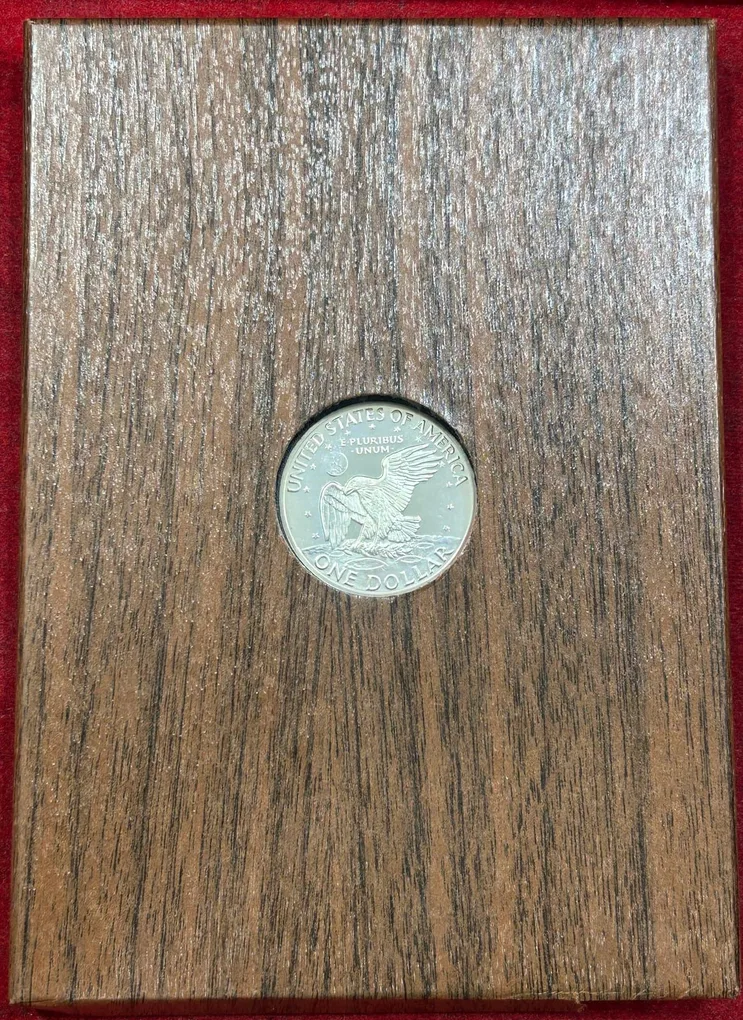 United States 1 Dollar 1971 (Eisenhower Dollar) Proof Silver Dollar Set