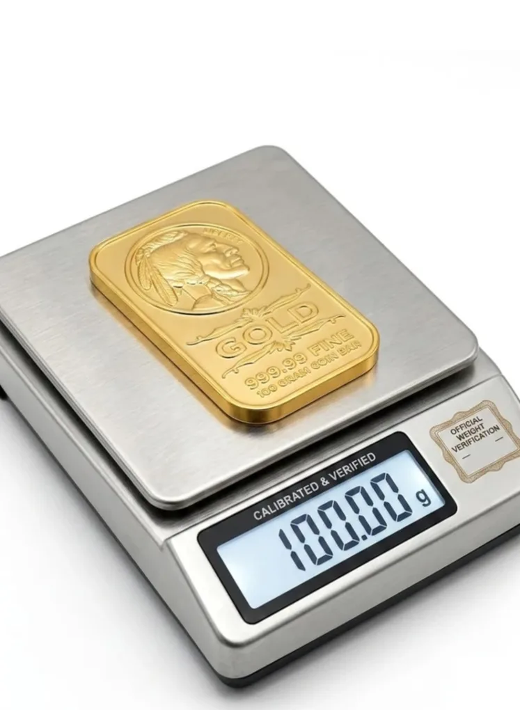 American Eagle , USA Pure Goldplating Metal 100 Gram Rare Coin Bar