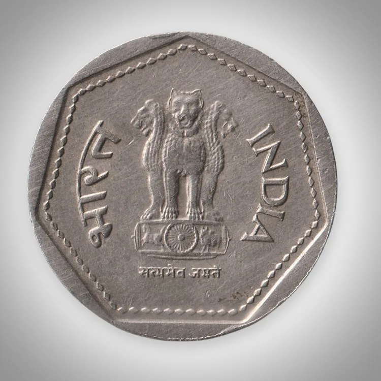 Rare 1 Rupee 1985 Republic of India London Mint Coinage India Coin
