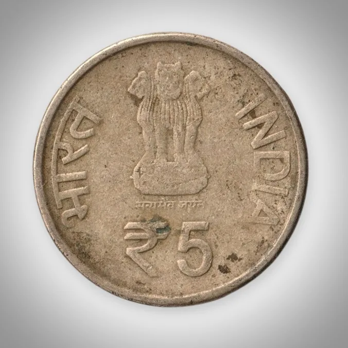 Rare 5 Rupees Komagata Maru Incident Centenary Commemoration Noida Mint Republic India Coin # A287