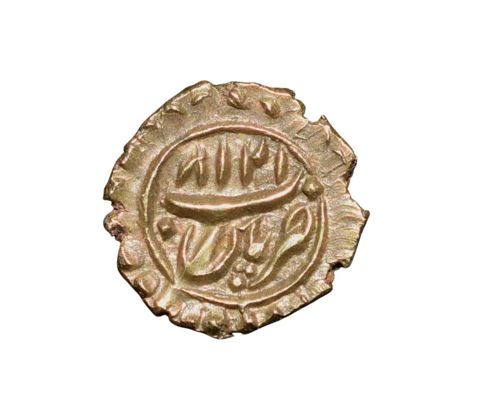 Gold Fanam of Tipu Sultan(AD 1787-99) of Mysore Kingdom Patan Mint KM128.1 Rare