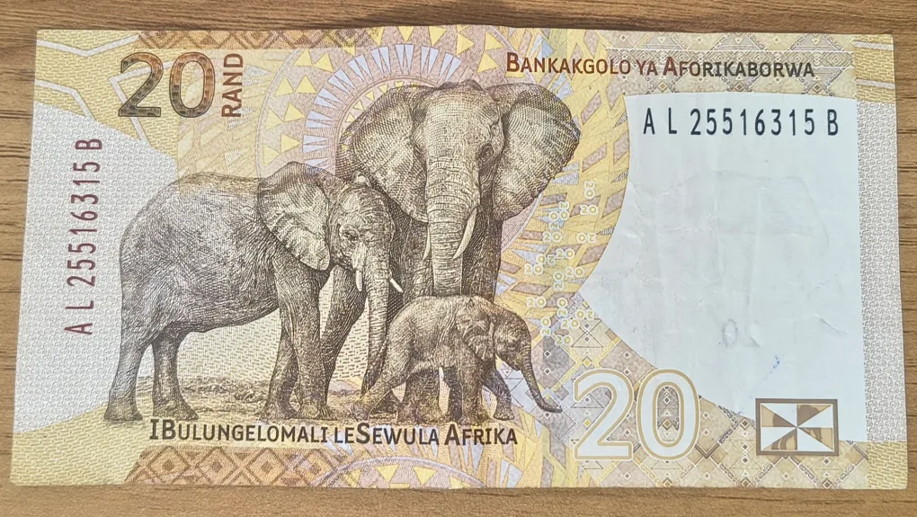 South Africa 20 Rand Rare Note