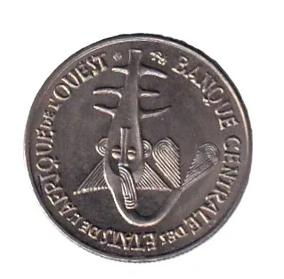Western African States 50 Francs CFA 1972 Rare Unc Coin