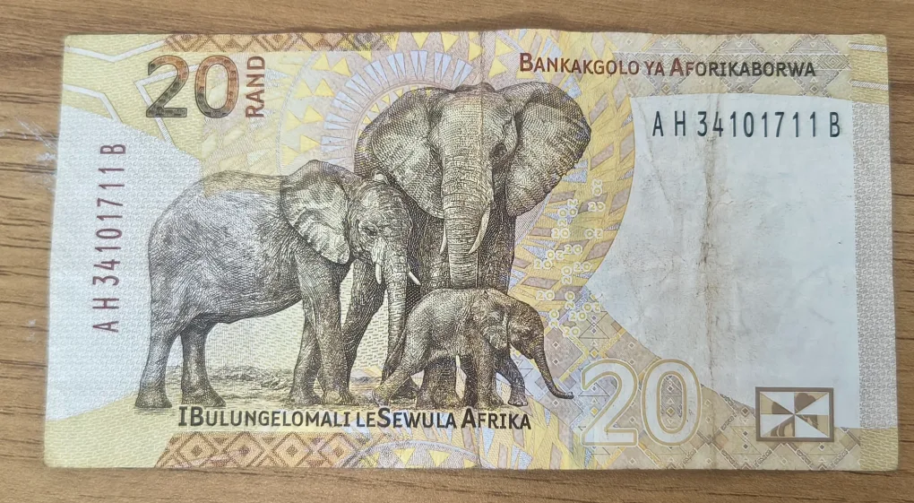 South Africa 20 Rand Rare Note