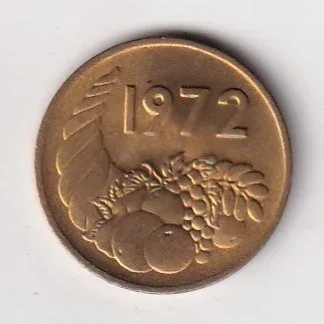 Algeria 20 Centimes FAO 1972 Rare Unc Commemorative Coin