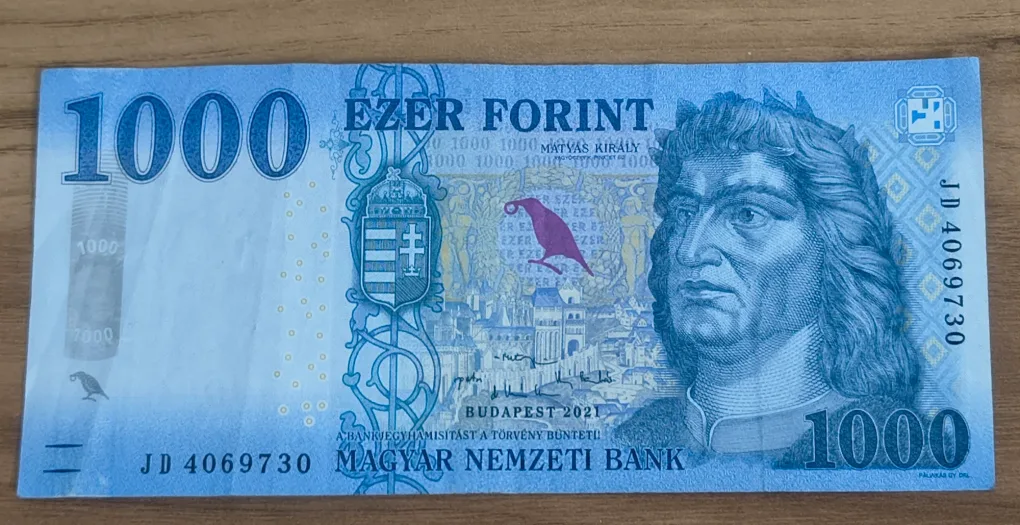 Hungary 1000 Forint Rare Note