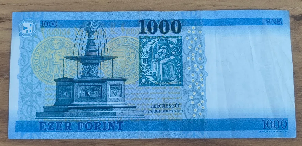 Hungary 1000 Forint Rare Note