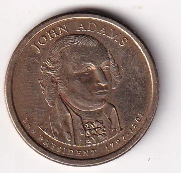 United States 1 Dollar ("John Adams") 1801 Rare Commemorative Coin