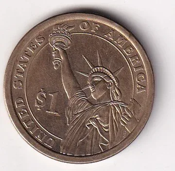 United States 1 Dollar 2009 - John Tyler - 10th President - 1841-1845 Rare Coin