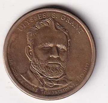 United States 1 Dollar (Ulysses S. Grant) 2011 Rare Commemorative Coin