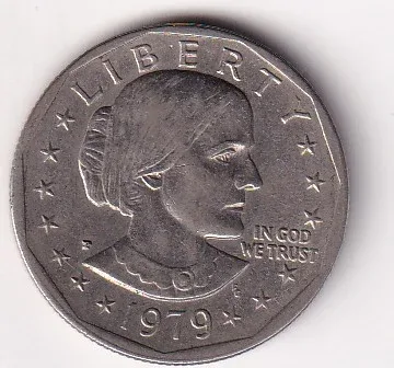 United States 1 Dollar 1979 "Susan B. Anthony Dollar" Rare Coin