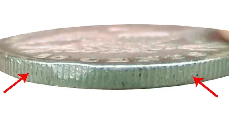 Copper-Nickel 1 Rupee of Republic India (AD 1990) of Hyderabad Mint Reeded Edge Rare