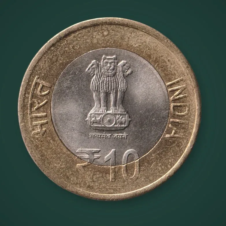 Rare 10 Rupees 2015 475th Birth Anniversary of Maharana Pratap Republic of India Calcutta Mint Coinage India Coin # A766