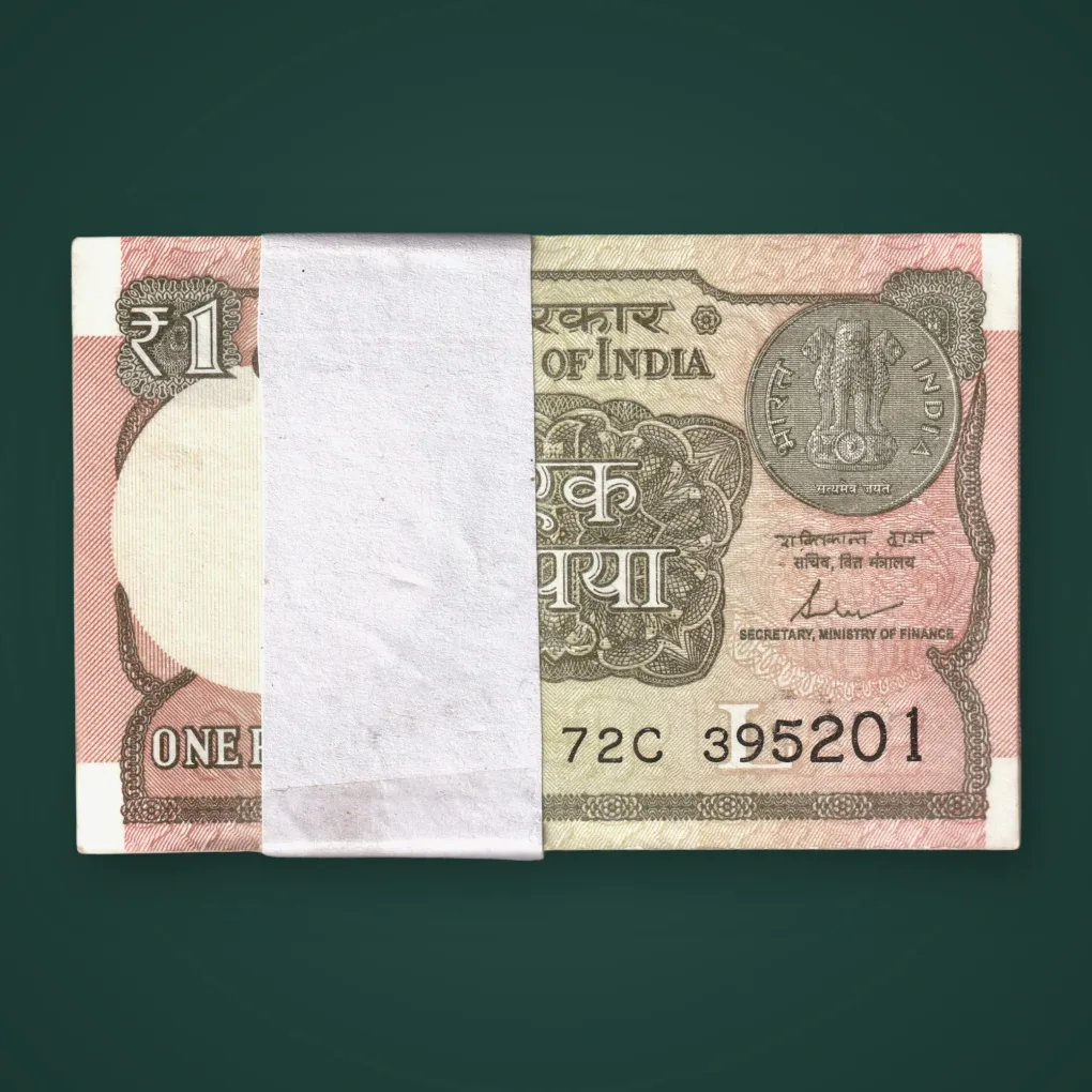 Rare 1 Rupee 2017 Shaktikanta Das Inset L Bundle Republic India Note # A802