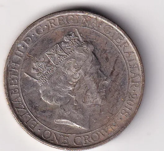 United Kingdom (Gibraltar) 1 Crown- WWI (Seeing The Soldiers Off) 2018 Rare Commemorative Coin
