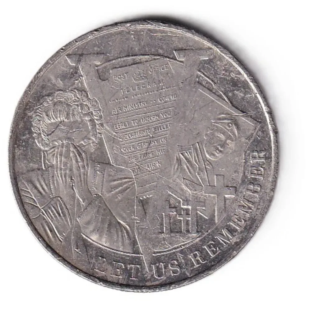 United Kingdom (Gibraltar) 1 Crown (Let us remember) 2020 Rare Commemorative Coin