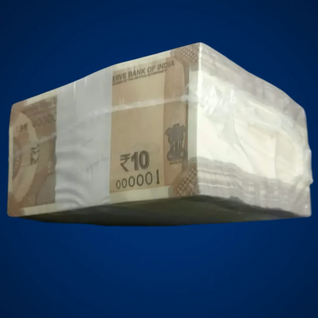 Extremely Rare 10 Rupee RIM 000001 to 001000 Serial Wise 1000 Notes with 000786 RBI Sealed Packed 2025 Bank Note Republic India