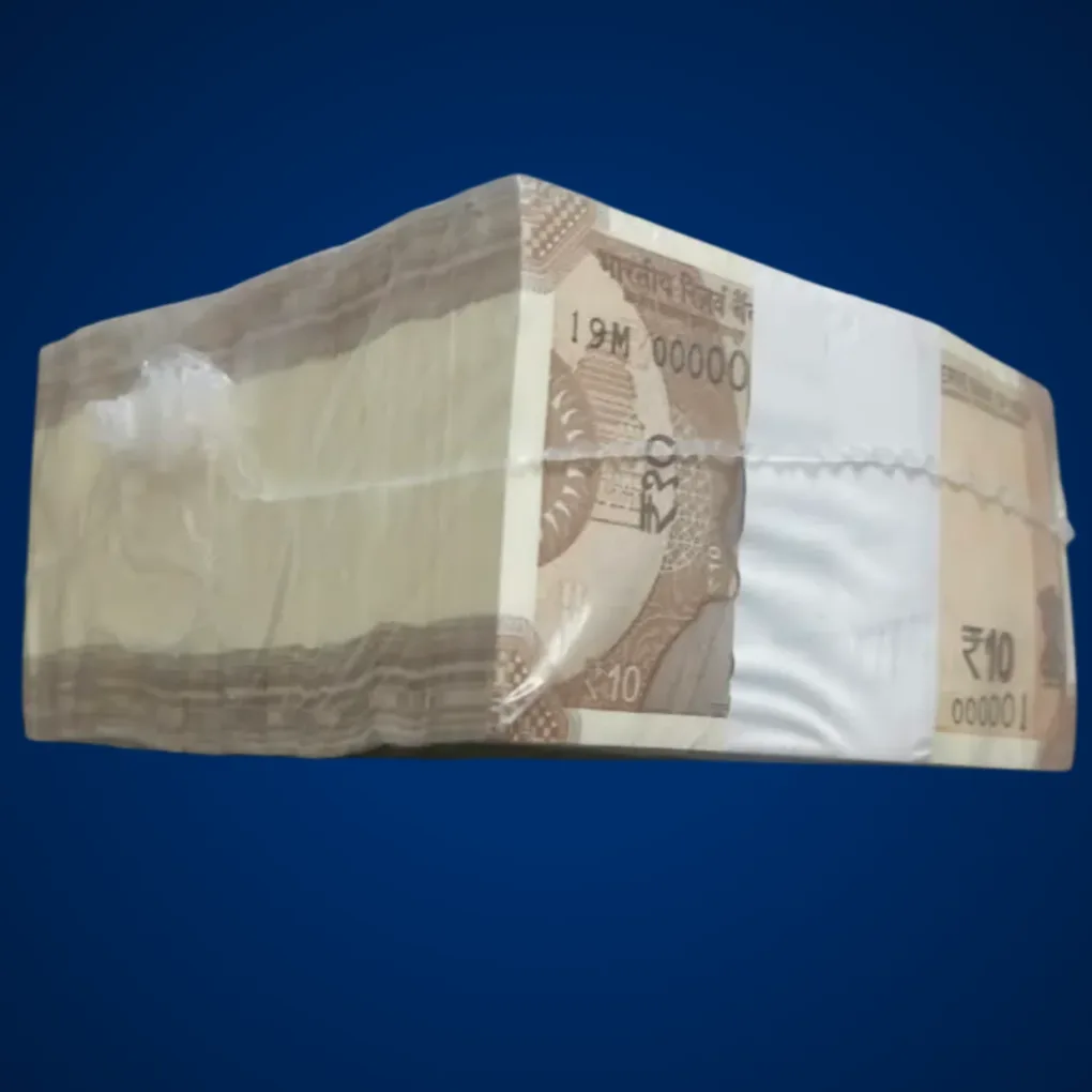 Extremely Rare 10 Rupee RIM 000001 to 001000 Serial Wise 1000 Notes with 000786 RBI Sealed Packed 2025 Bank Note Republic India