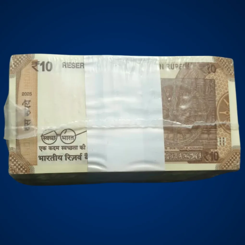 Extremely Rare 10 Rupee RIM 000001 to 001000 Serial Wise 1000 Notes with 000786 RBI Sealed Packed 2025 Bank Note Republic India
