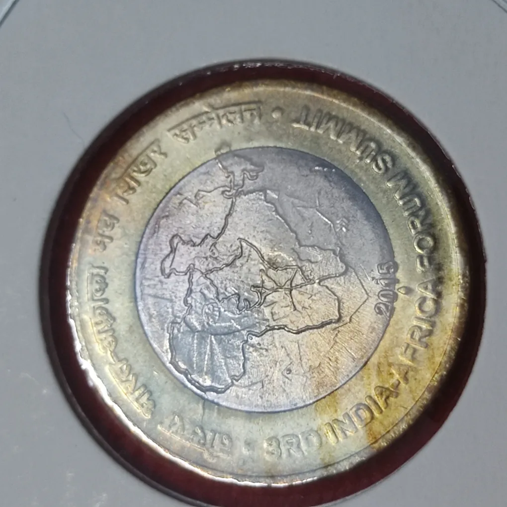 10 RUPEES COIN SET - SET OF 9 COIN -ALL COIN BU CONDITION  -SET PRICE