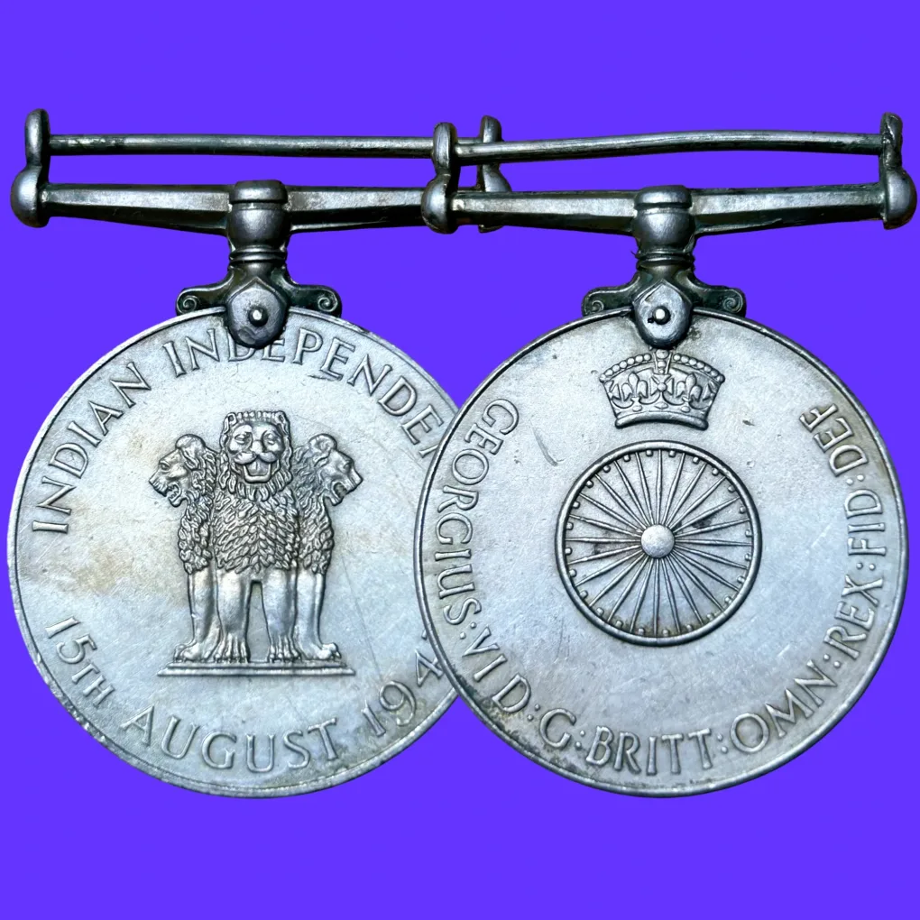 Rare Medal Indian Independence 15 Aug 1947 George Vi Super Collectible Grade