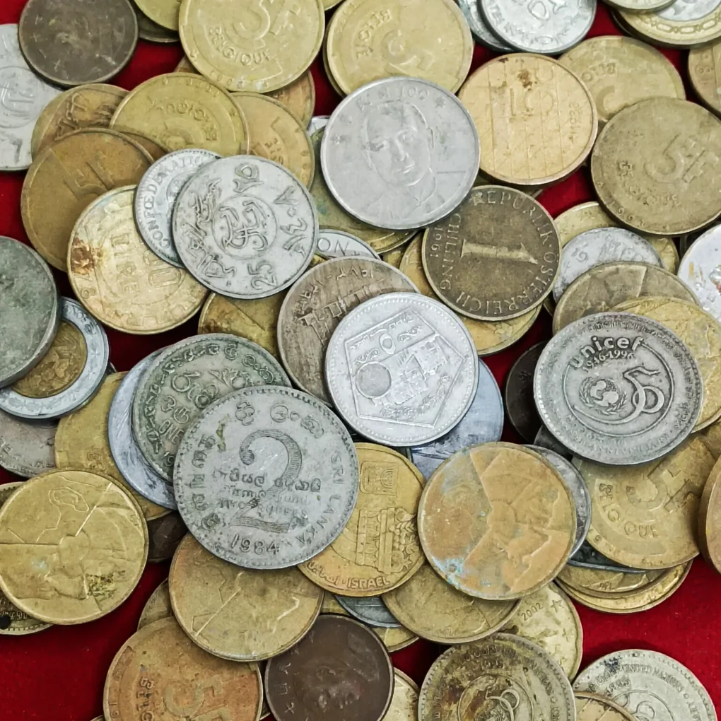 Foren coins loot 93 Pcs Mix Turkey Srilanka Scare coins