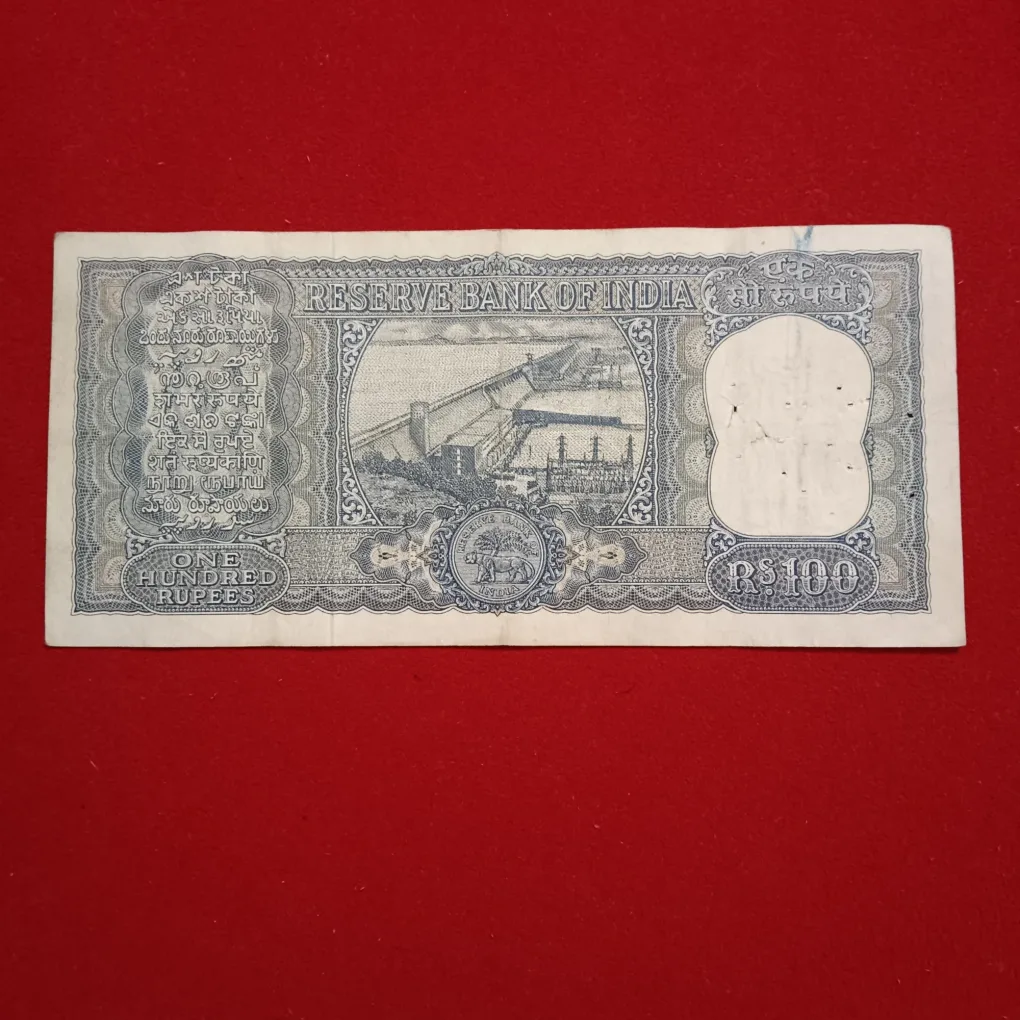 Rare 100 Rupees Daimond Issue Note Governor LK Jha Reserve Bank of India 183549 sku19