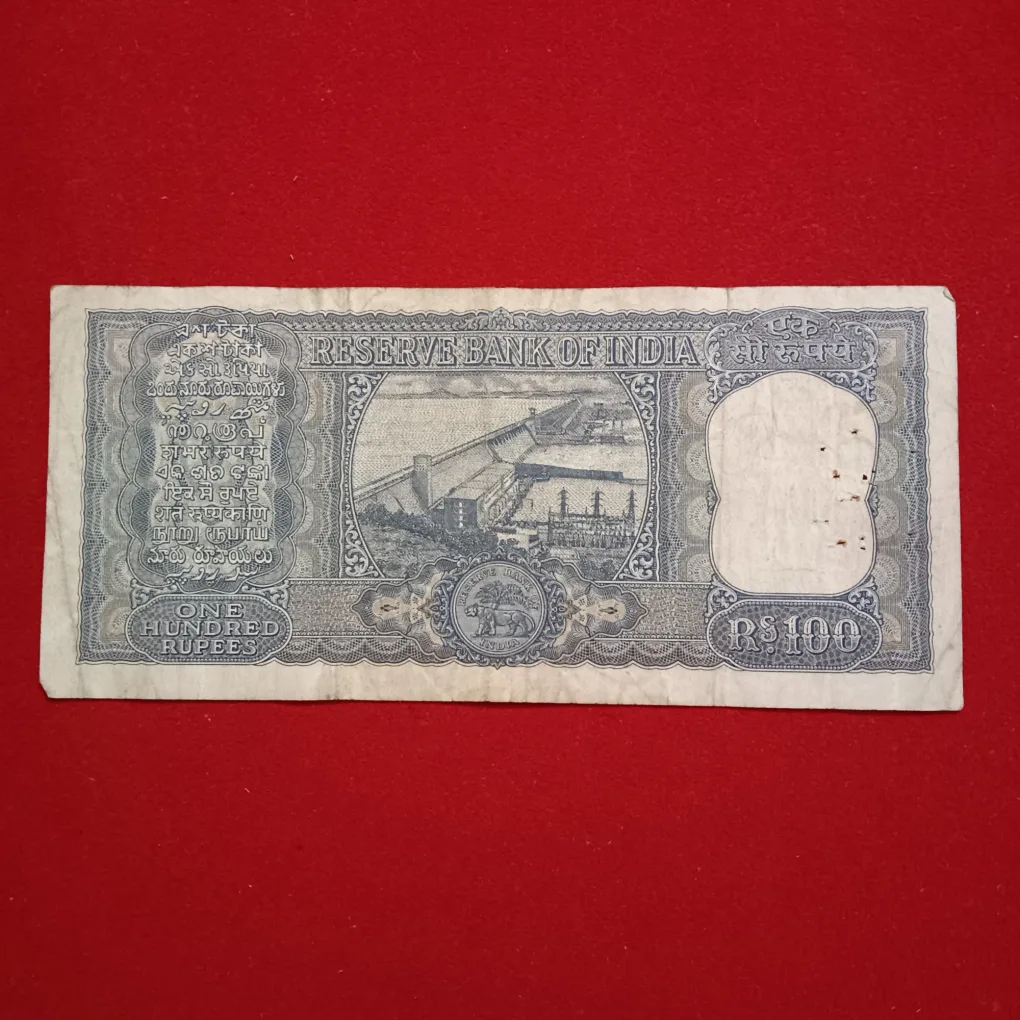 Rare 100 Rupees Daimond Issue Note Governor LK Jha Reserve Bank of India 788854 sku19