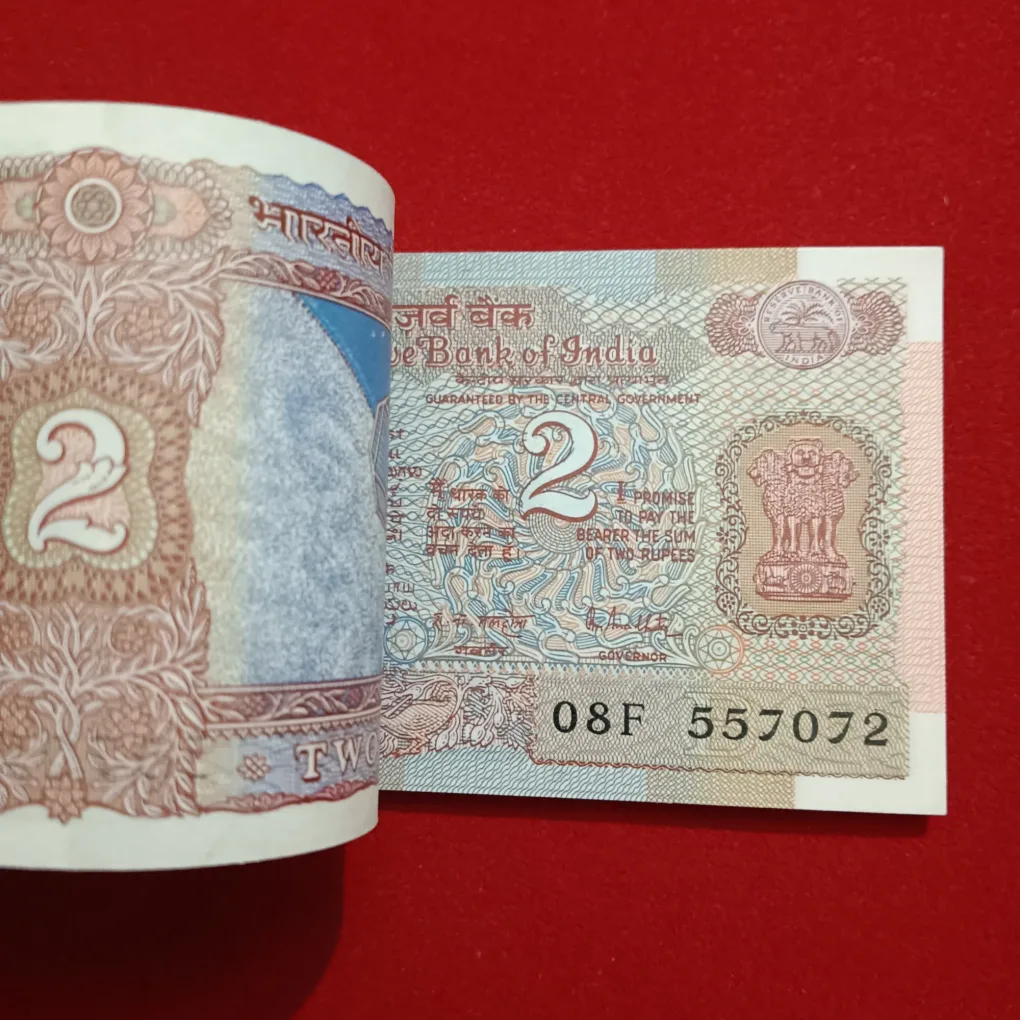 Two Rs Rare Satalite Full Bundle Governor RN Malhotra Gem Unc Condition 557001