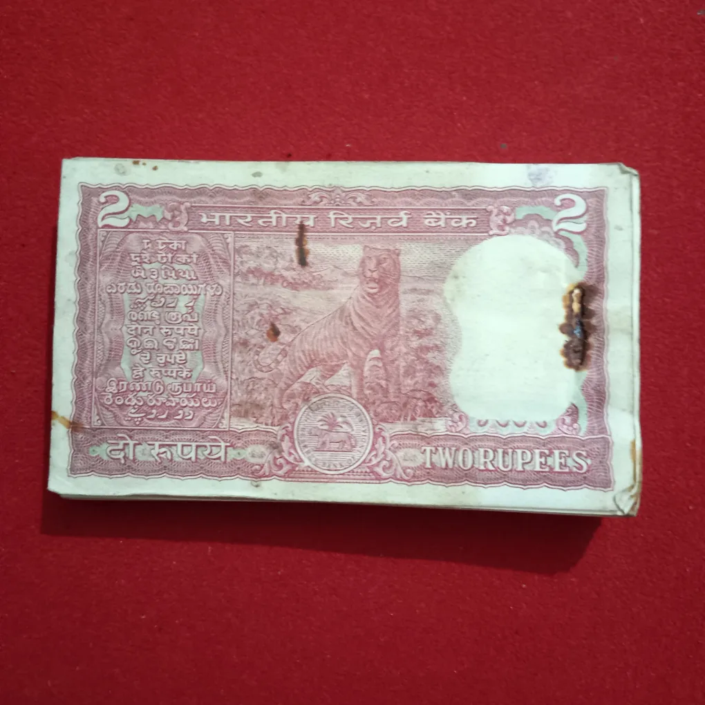 Two Rs Rare Tiger Full Bundle Governor RN Malhotra Reserve Bank of India 328501