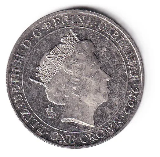 United Kingdom (Gibraltar) 1 Crown (Remembrance 2022) 2022 Rare Commemorative Coin